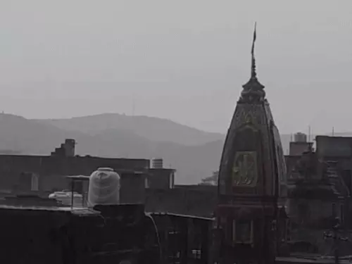 सवाई माधोपुर में बारिश से मौसम सुहाना, कल भी बारिश का अलर्ट; 4 दिन में 10 डिग्री तक गिरा तापमान