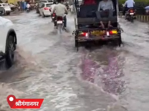 आज 17 जिलों में आंधी-बारिश का अलर्ट, श्रीगंगानगर में ओले गिरे; जयपुर-चूरू में झमाझम बारिश से मिली राहत