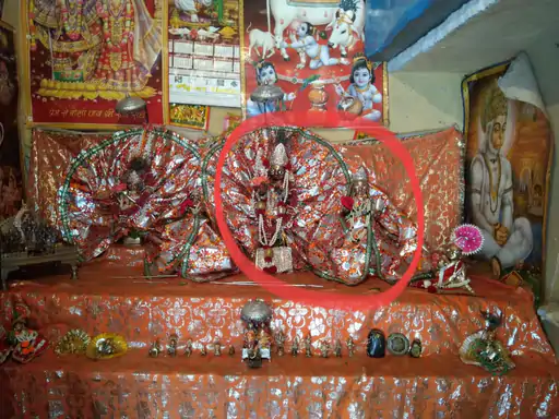 125 साल पुरानी राधा-कृष्ण की अष्टधातु मूर्तियां चोरी, अमरगढ़ फोर्ट मंदिर से आभूषण भी गायब