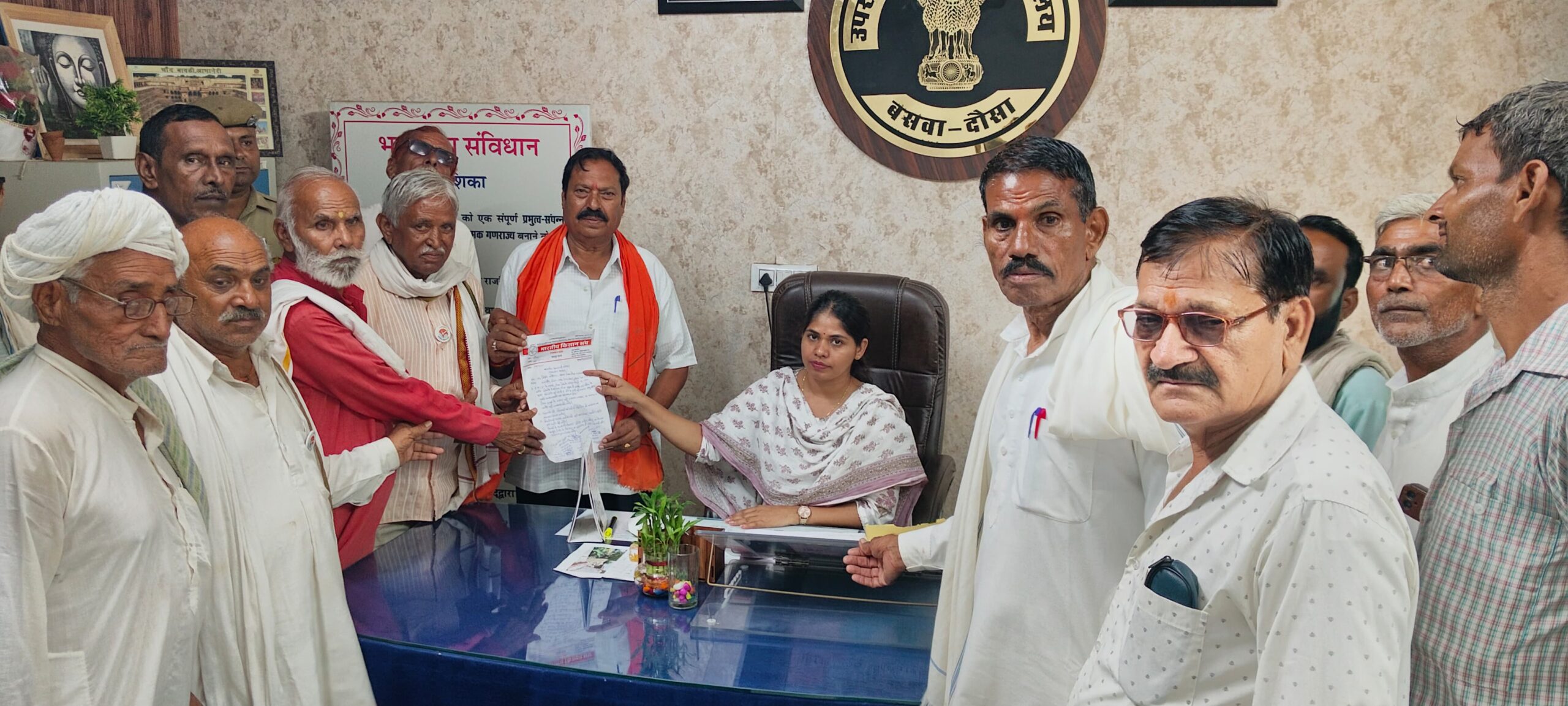 एक्सप्रेस-वे के बंद रास्ते खोलने और रहडिया बांध को ईआरसीपी में शामिल करने की मांग