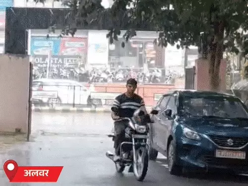 राजस्थान के 15 जिलों में आज बारिश का यलो अलर्ट:धौलपुर में एक इंच से ज्यादा पानी बरसा, श्रीगंगानगर में पारा 40°C के पार