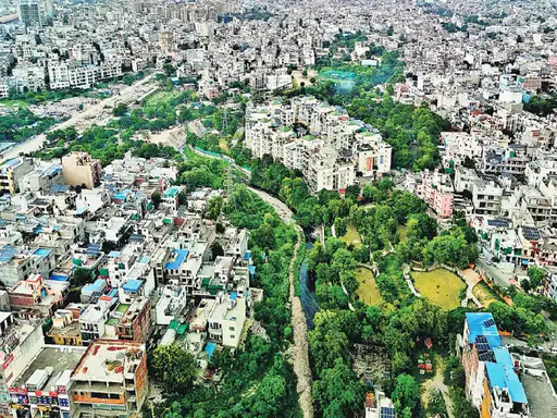 करतारपुरा नाला नवंबर से पक्का होगा:सुदर्शनपुरा से शिप्रा पथ तक 4.3 किलोमीटर में 32.6 मीटर चौड़ा होगा, 150 कब्जे हटेंगे